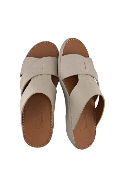 Cirino ( M-2006 ) Handmade Arabic Men's Slippers | Outdoor Arabic Sandals For...