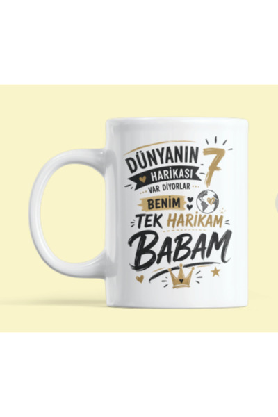 Nino Store Father's Day Mug - They Say There Are 7 Wonders of the World, My O...