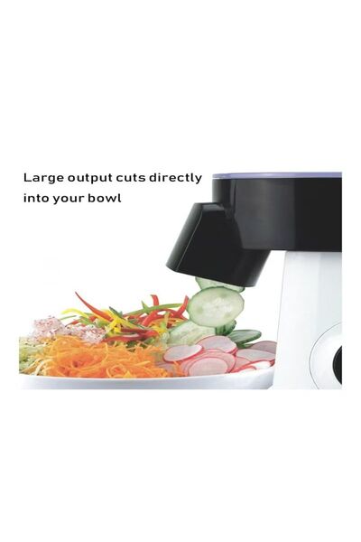 Sonifer Electric Vegetable Slicer Shredder Machine, 5 Interchangeable Discs, ...