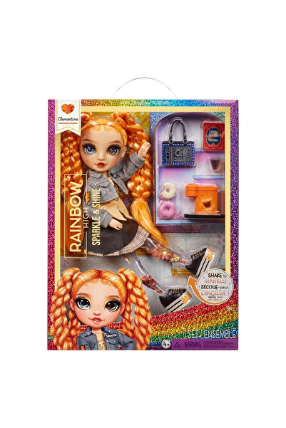 MGA Păpușă de modă de înaltă calitate Rainbow High Sparkle & Shine - Clementi...