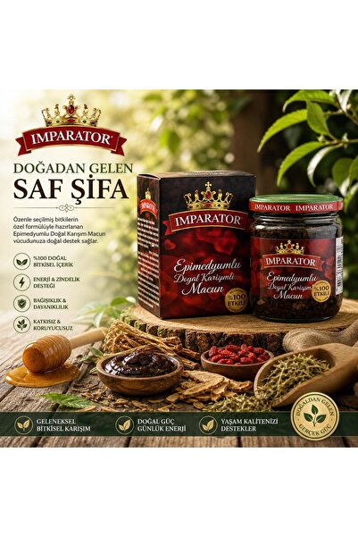 İmparator Ballı Bitkisel Karışımlı Mesir Macunu 43ML