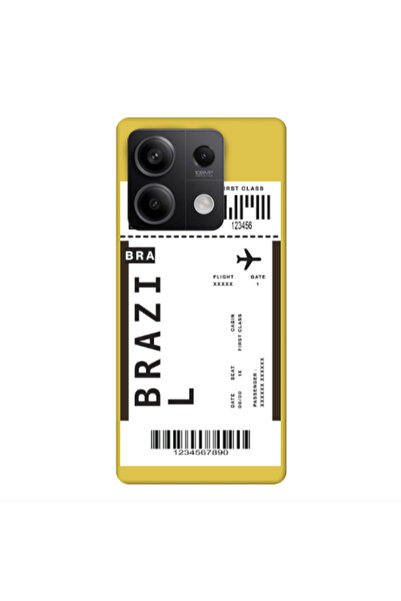Other Xiaomi Redmi Note 13Pro 5G Brazil BRA Yellow Colored Silicone TPU Θήκη