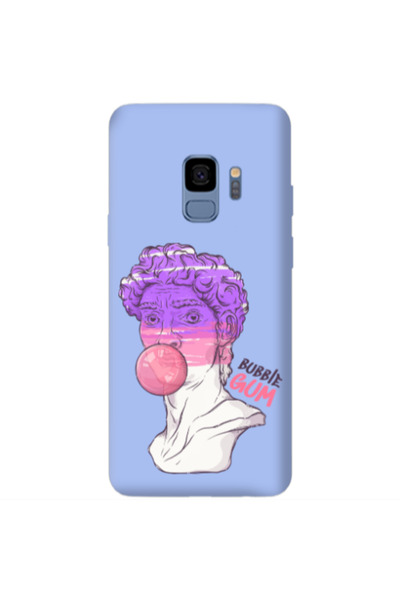 Other Samsung S9 Plus Pin Bubble Light Purple Colored Silicone TPU Θήκη