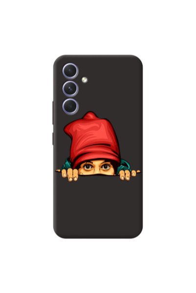 Other Samsung A26 Hidden Girl Black Colored Silicone TPU Θήκη