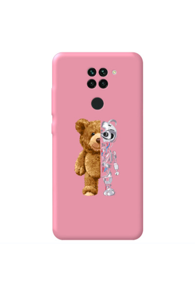 Other Xiaomi Redmi Note 9 Glacier Pink Colored Silicone TPU Θήκη