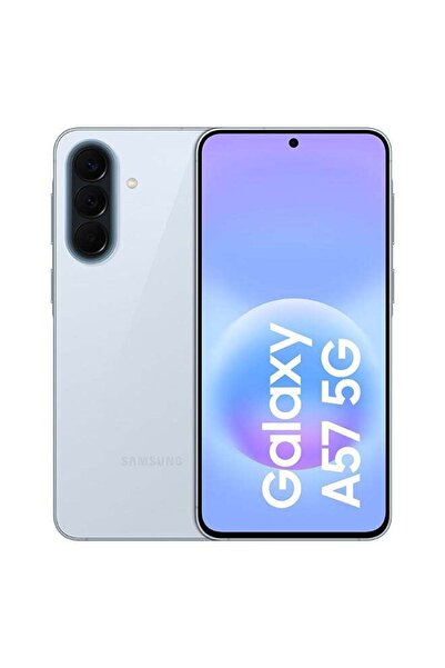 Samsung جالاكسي A57 ثنائي الشريحة بلون أزرق ثلجي رائع، ذاكرة وصول عشوائي 8 جي...