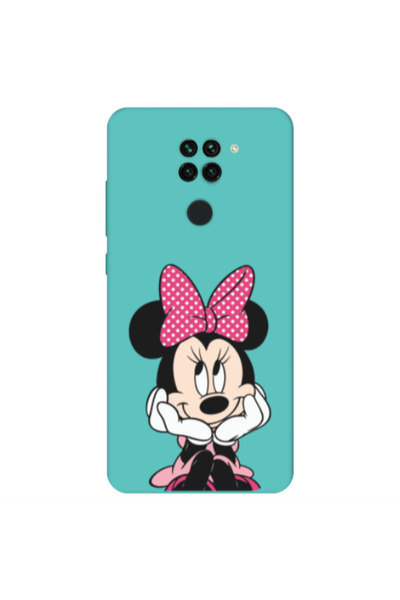 Other Xiaomi Redmi Note 9 Minnie 2 Turquoise Colored Silicone TPU Θήκη