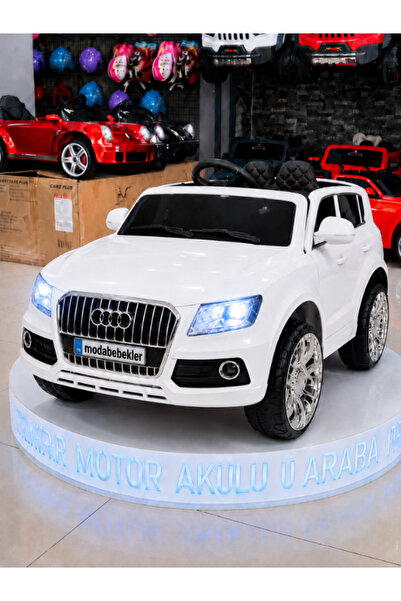 modabebekler Akülü Araba Audi Ebeveyn Uzaktan Kumandalı, 10-11 Yaşa Kadar Kul...