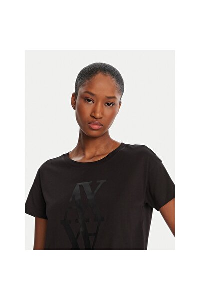 Armani Exchange Tricou de damă XW001373 AF10356 Negru