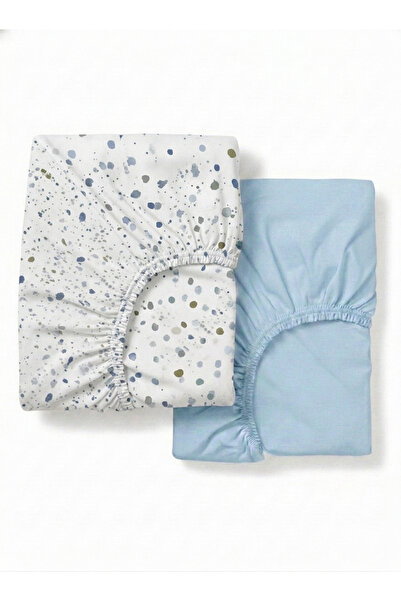ngn collection 100% Cotton Poplin 2-Piece Baby Elastic Sheet Set 60X120 cm – ...