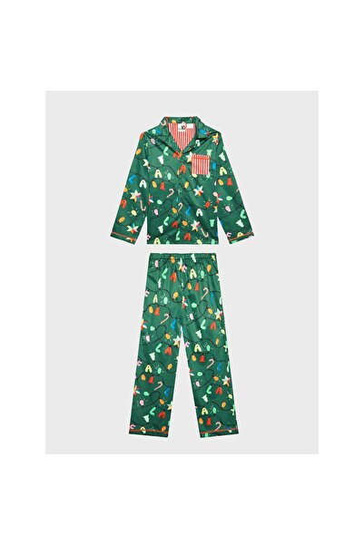 Cotton On Kids Παιδικές Πιτζάμες Unisex 7342255 Πράσινες