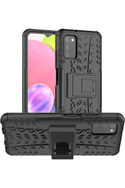 OEM Πίσω Κάλυμμα Σιλικόνης Μαύρο (Galaxy A03s) Κωδικός: 01SAM2332