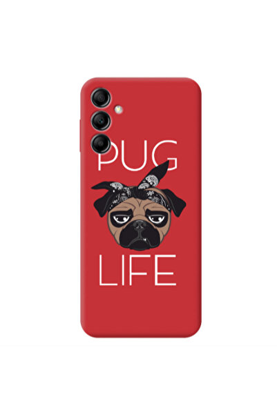 Other Samsung A24 Pug Life Red Colored Silicone TPU Θήκη