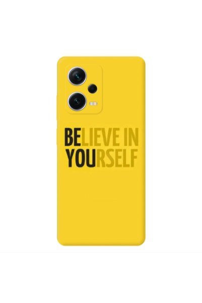 Other Xiaomi Redmi Note 12 5G Belive in Yourself Transparent Silicone TPU Θήκη