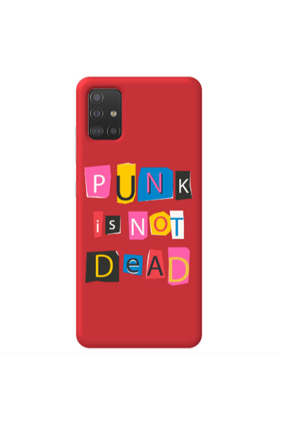 Other Samsung M31S Punk is not Dead Red Colored Silicone TPU Θήκη
