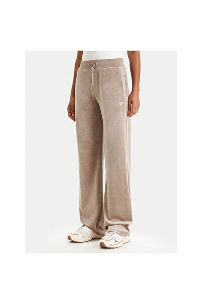 Guess Pantaloni de trening pentru femei V3BB26K0232 Bej