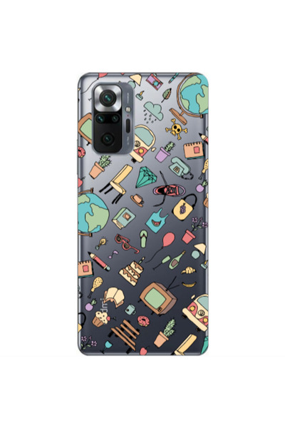 Other Xiaomi Redmi Note 10 Pro 4G Mixed up Transparent Silicone TPU Θήκη