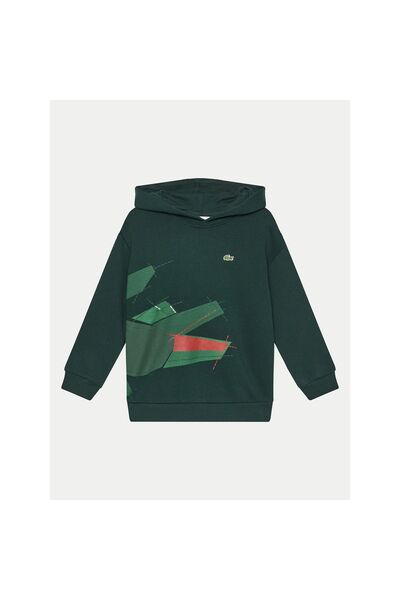 Lacoste Bluză băieți SJ2561 Verde
