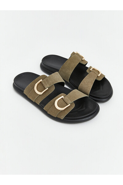 LC Waikiki Peak New Season Suede Look Women's Slippers