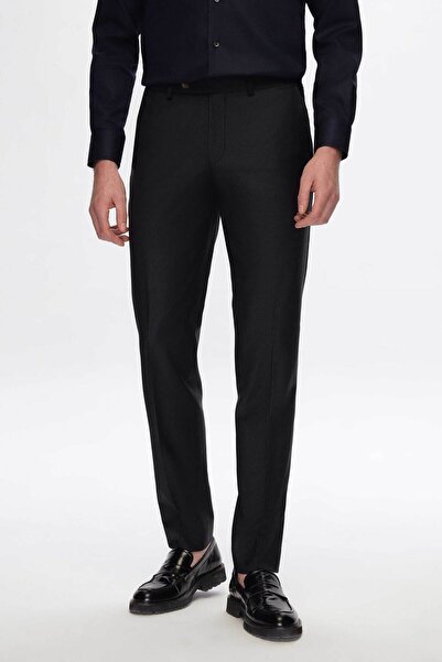 Damat Lacivert Kumaş Pantolon