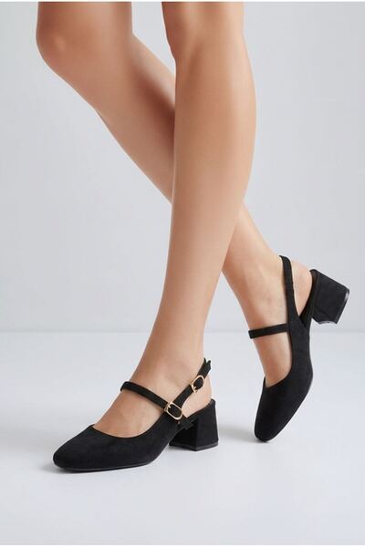 Alphus Vollex Short Thick Heeled Women's Shoes