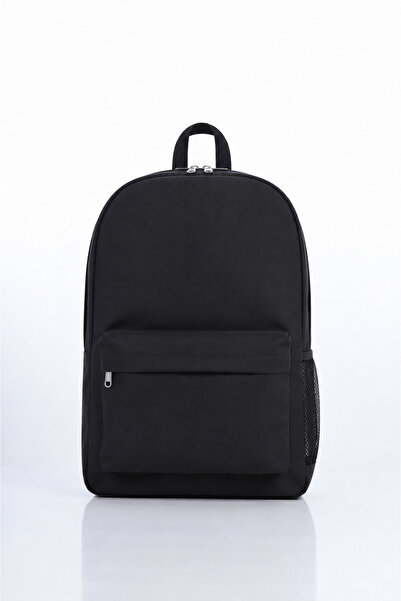 D'VERS Unisex Basic Lightweight, Large Volume, Durable, Side-Pocket School an...