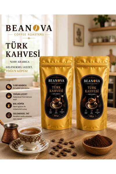TÜRK KAHVESİ 1000 GR ( 2 X 500 GR TÜRK KAHVESİ TANIŞMA PAKETİ ) AVANTAJLI PAKET