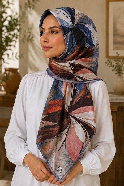 İmajButik Blue Levidor Crystal Scarf