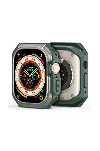 Dux Ducis Θήκη σιλικόνης σε πράσινο χρώμα για Apple Watch Ultra 1/2