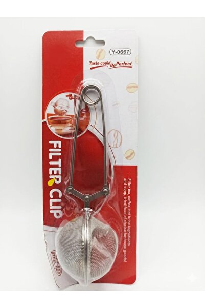 Yıldızan Herbal Tea Strainer Ball with Handle – Stainless Metal Tea Brewing S...