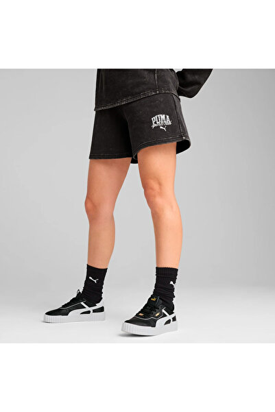Puma Κλασικό πλυμένο σορτς 5 TR 685035-01 Μαύρο XS
