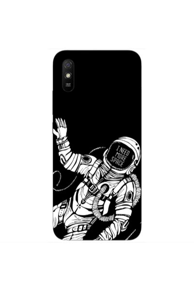 Other Xiaomi Redmi 9A I need more space Transparent Silicone TPU Θήκη