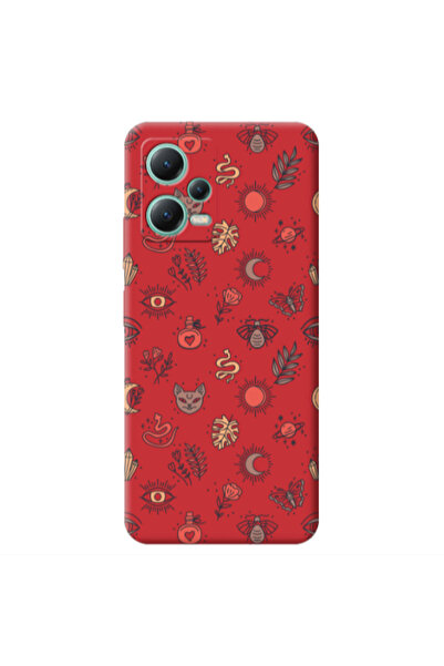 Other Xiaomi Redmi Note 12 Pro 5G Magic potion Red Colored Silicone TPU Θήκη