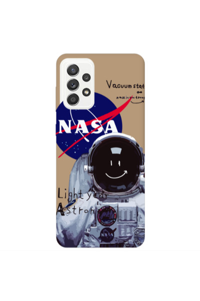 Other Samsung A52 Vacuum State Brown Colored Silicone TPU Θήκη