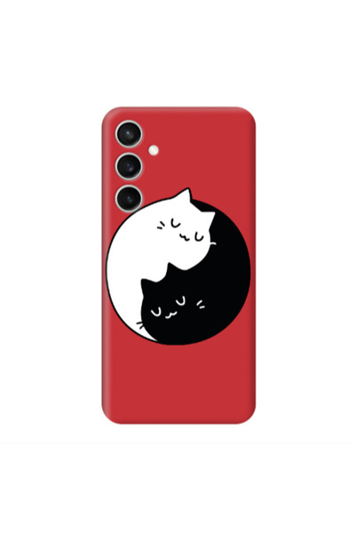 Other Samsung S24 Plus Bundle of love Red Colored Silicone TPU Θήκη