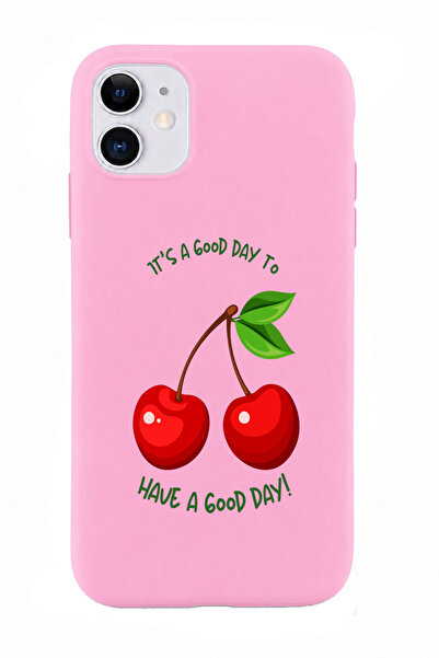 iPhone 11 Uyumlu Mood Art Serisi Desenli Lansman Kılıf Kadife İç Yüzeyli Soft Silikon