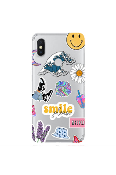 Other Xiaomi Redmi S2 Smile Moon Transparent Silicone TPU Θήκη