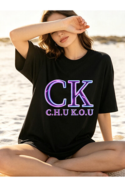 Fleck قمصان تي شيرت كاجوال للرجال من CK C H U K O U قمصان مخصصة