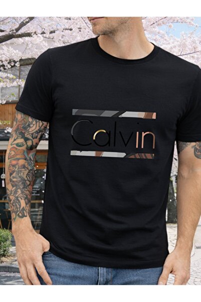 86033 1pc Fashion Casual Men'S Short Sleeve T-Shirt Design, Comfortable Easy ...