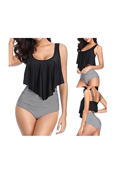 HALAMODO One Piece Swimsuit for Women Ring Linked Monokini Sexy Bathing Suit ...