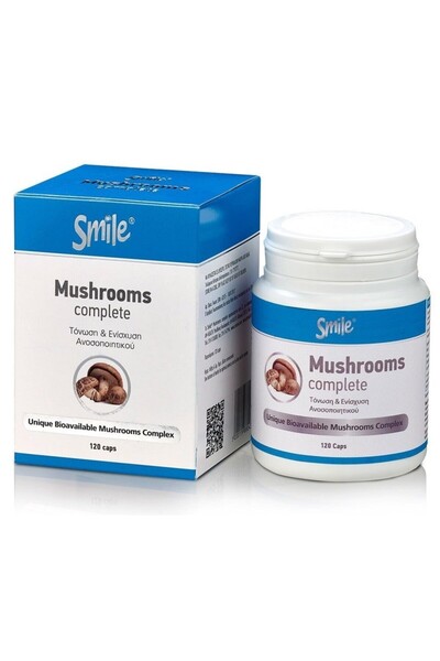 SMILE Ολοκληρωμένα Μανιτάρια 120 Κάψουλες