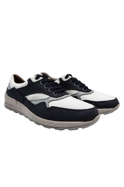 Adrada Pantofi casual bărbați, ADR 64103 JOGGING PRETO/CONCRETO 39