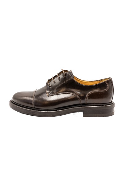MANUFACTURER Pantofi eleganți din piele naturală pentru bărbați - Maro, 44 EU