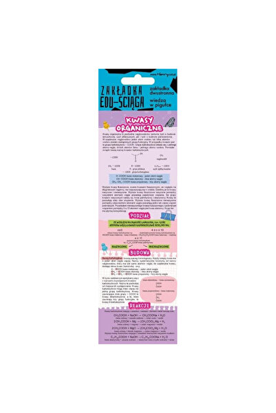 HENRY Marcator educativ dublu – Organic, laminat