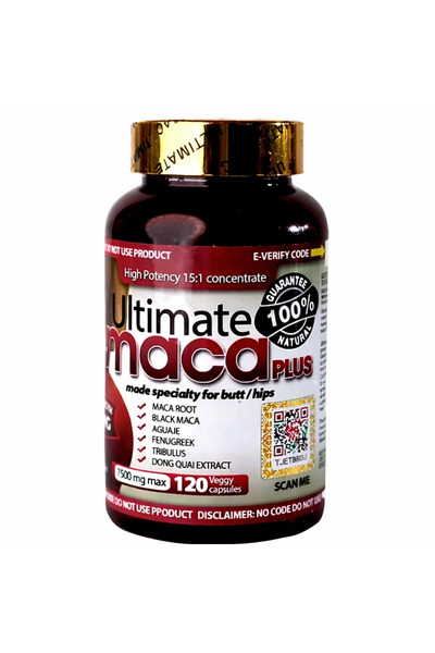 Maça Original American Maca Capsules Timetit-120 Capsules