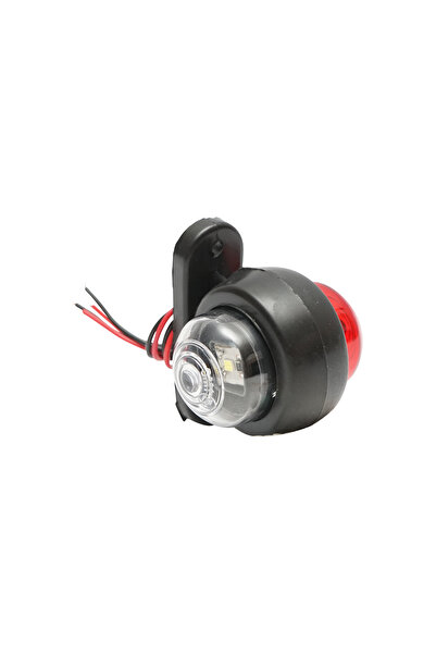 Breckner Germany Lampa laterala LED rosu-alb 12-24V FR0100R/W, 2 LED, diametr...