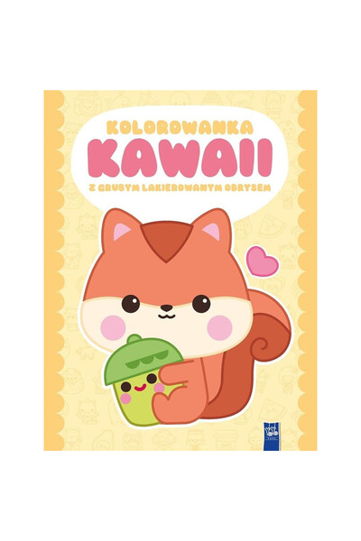 OEM Kolorowanka Kawaii wypukly lakierowany obrys, Yoyo Books, Brosura, 32 pagini
