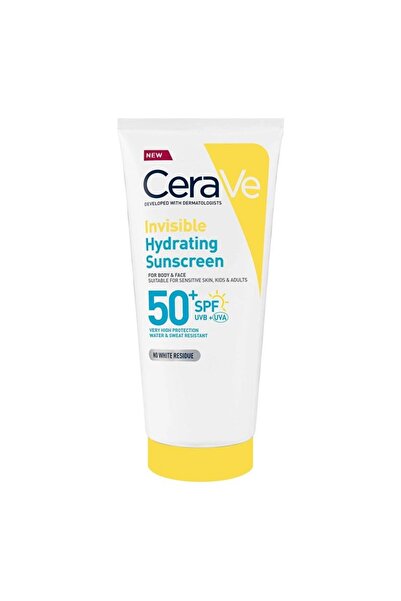 CeraVe Αόρατο Ενυδατικό Αντηλιακό - Αντηλιακό για Πρόσωπο & Σώμα SPF50 177ML