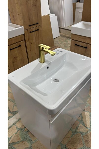 TURKUAZSERAMİK Cerastyle Luna 50 x 38 cm Dolap Uyumlu Mini Lavabo