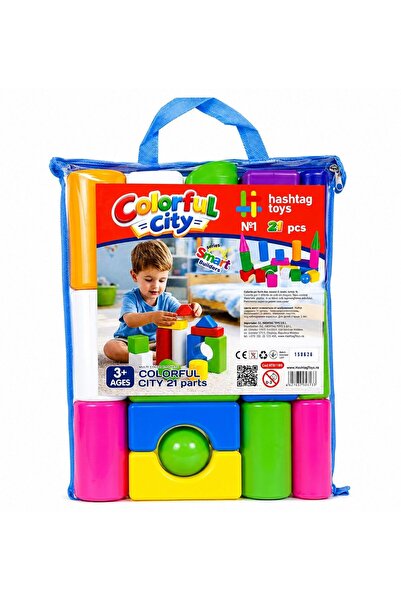 Hashtag Toys Σετ Κτιρίων Colorful City 1